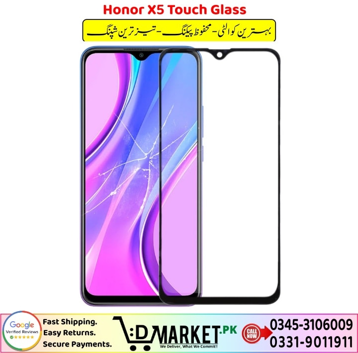 Honor X5 Touch Glass Price In Pakistan