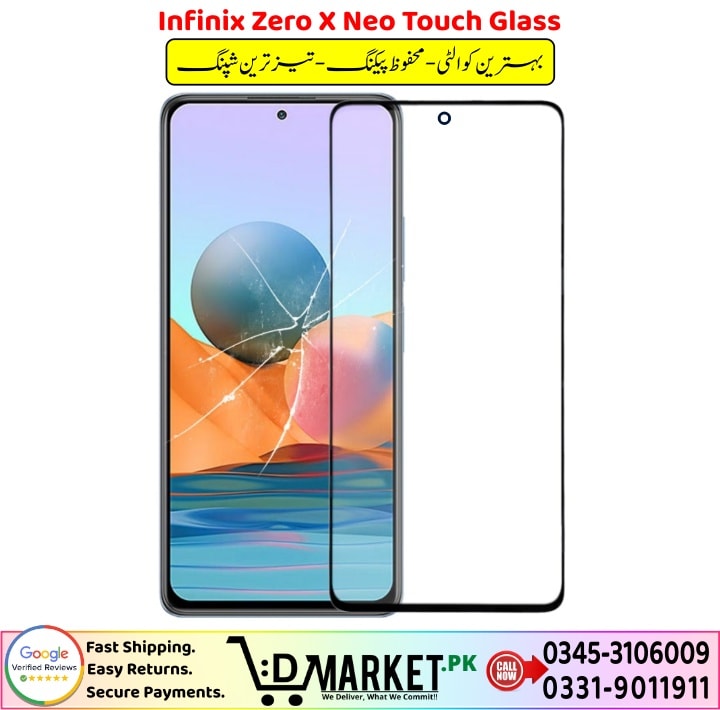 Infinix Zero X Neo Touch Glass Price In Pakistan