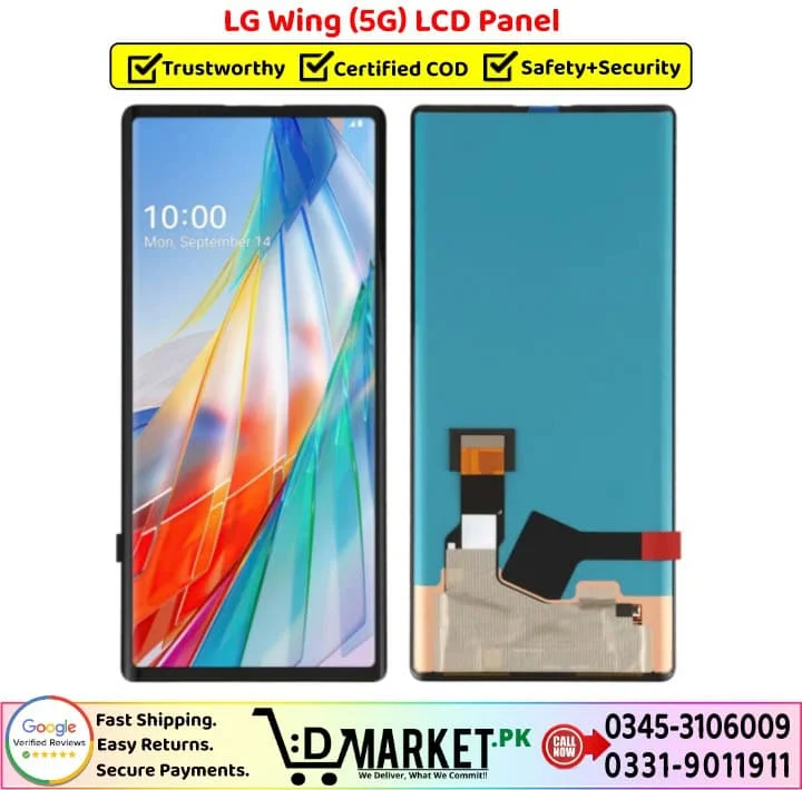 LG Wing 5G LCD Panel Price In Pakistan