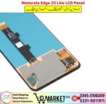 Motorola Edge 20 Lite LCD Panel Price In Pakistan