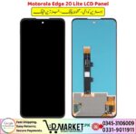 Motorola Edge 20 Lite LCD Panel Price In Pakistan