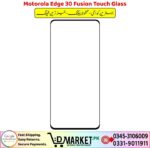 Motorola Edge 30 Fusion Touch Glass Price In Pakistan