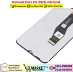 Motorola Moto E13 LCD Panel Price In Pakistan