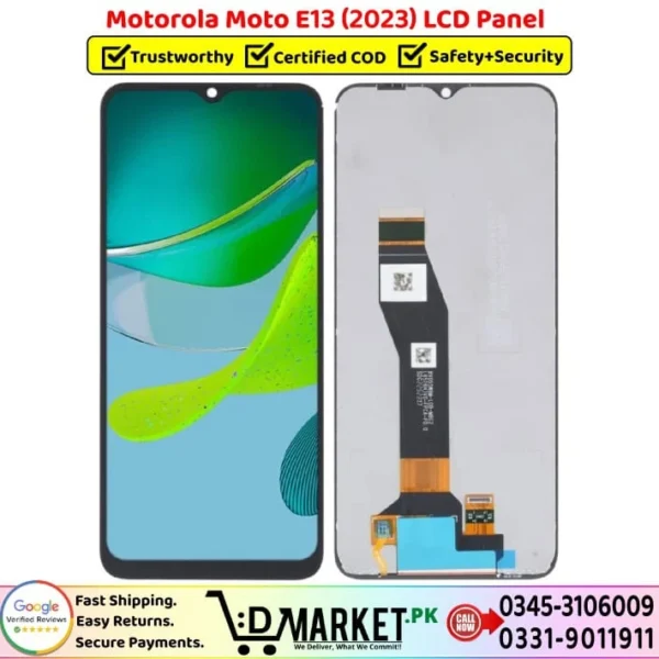 Motorola Moto E13 LCD Panel Price In Pakistan