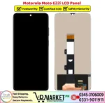 Motorola Moto E22i LCD Panel Price In Pakistan