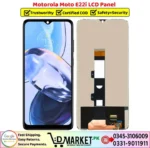 Motorola Moto E22i LCD Panel Price In Pakistan