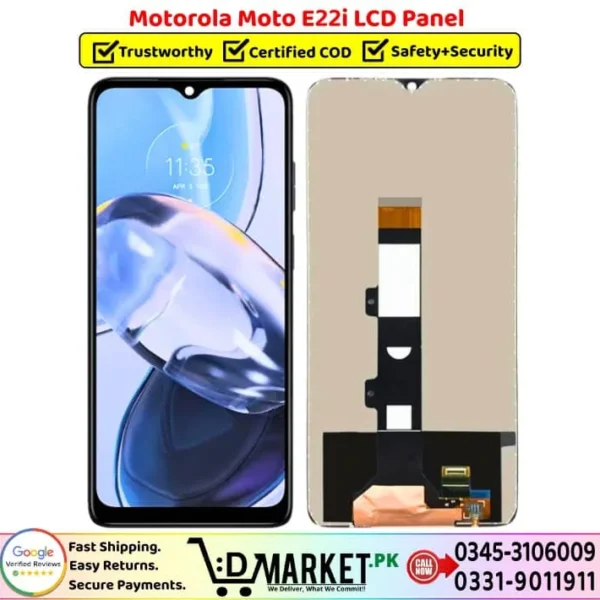 Motorola Moto E22i LCD Panel Price In Pakistan
