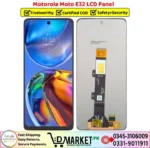 Motorola Moto E32 LCD Panel Price In Pakistan