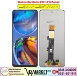 Motorola Moto E32 LCD Panel Price In Pakistan