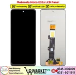 Motorola Moto E32s LCD Panel Price In Pakistan