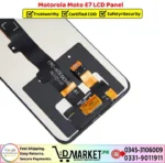 Motorola Moto E7 LCD Panel Price In Pakistan