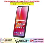 Motorola Moto G Power 2022 Price In Pakistan