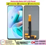 Motorola Moto G41 LCD Panel Price In Pakistan