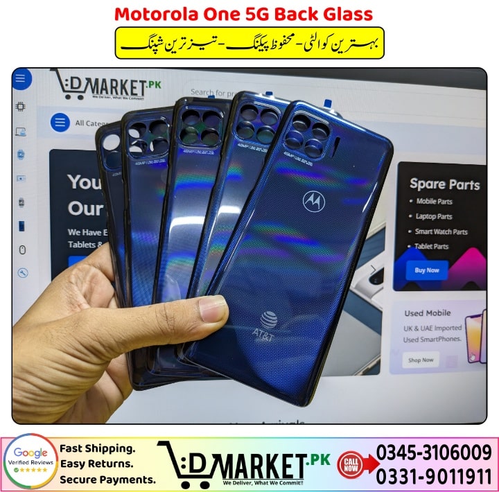 Motorola One 5G Back Glass Price In Pakistan
