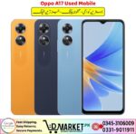 Oppo A17 Used Mobile For Sale In Pakistan