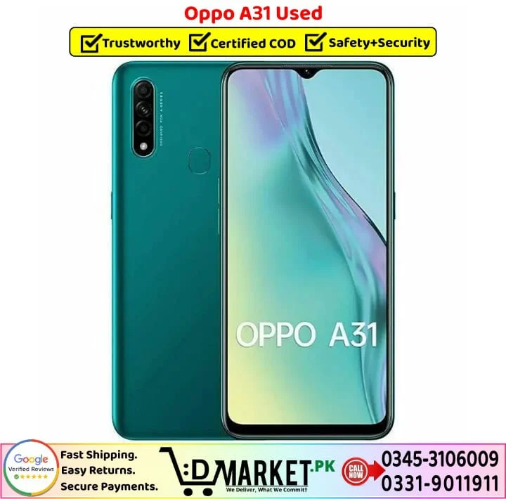 Oppo A31 Price In Pakistan