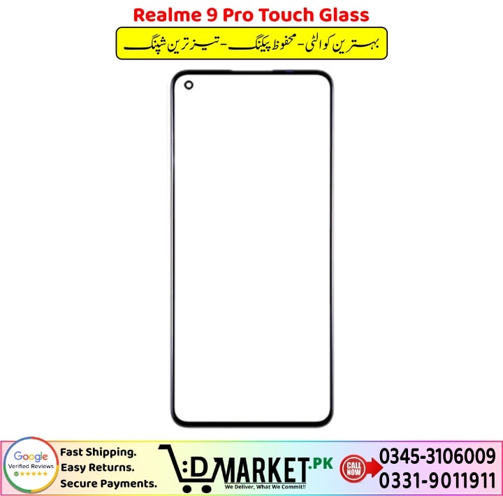 Realme 9 Pro Touch Glass Price In Pakistan