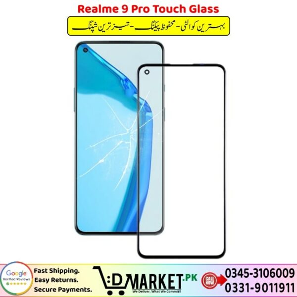 Realme 9 Pro Touch Glass Price In Pakistan