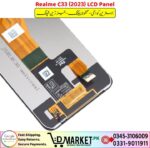 Realme C33 LCD Panel Price In Pakistan