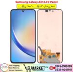 Samsung Galaxy A34 LCD Panel Price In Pakistan