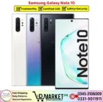 Samsung Galaxy Note 10 Price In Pakistan