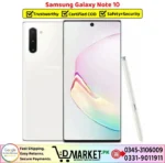 Samsung Galaxy Note 10 Price In Pakistan