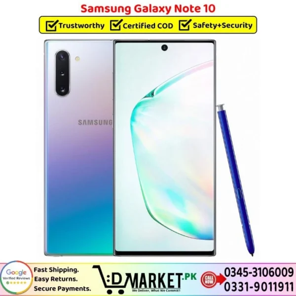 Samsung Galaxy Note 10 Price In Pakistan
