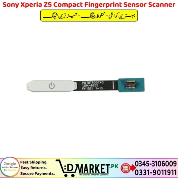 Sony Xperia Z5 Compact Fingerprint Sensor Scanner Price In Pakistan