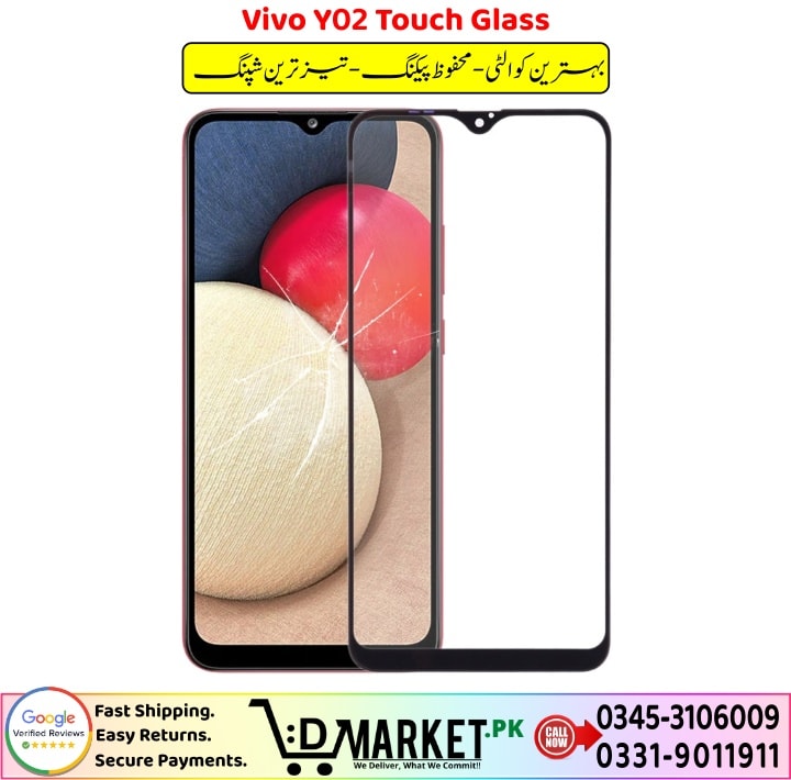 Vivo Y02 Touch Glass Price In Pakistan