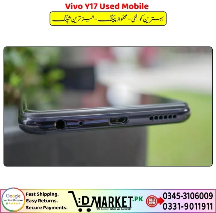 Vivo Y17 Used Mobile For Sale In Pakistan