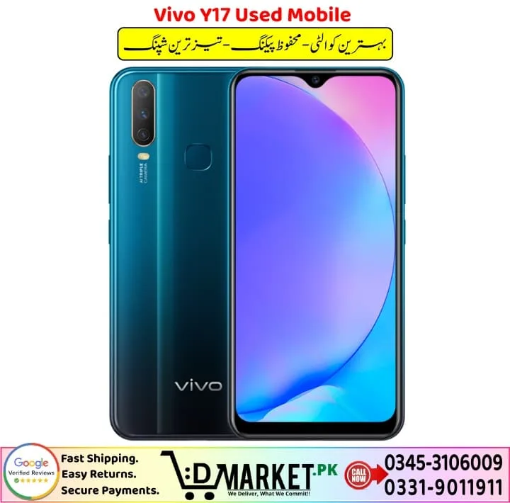 Vivo Y17 Used Mobile For Sale In Pakistan