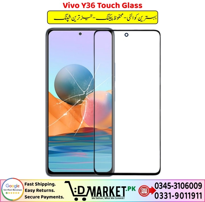 Vivo Y36 Touch Glass Price In Pakistan
