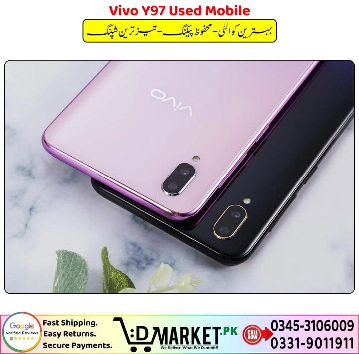 Vivo Y97 Used Mobile For Sale In Pakistan