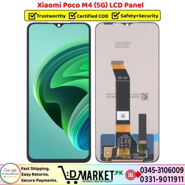 Xiaomi Poco M4 5G LCD Panel Price In Pakistan