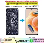 Xiaomi Redmi Note 12 Pro 4G LCD Panel Unit Screen Display - DMarket.Pk