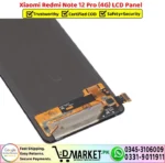 Xiaomi Redmi Note 12 Pro 4G LCD Panel Unit Screen Display - DMarket.Pk