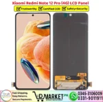 Xiaomi Redmi Note 12 Pro 4G LCD Panel Unit Screen Display - DMarket.Pk