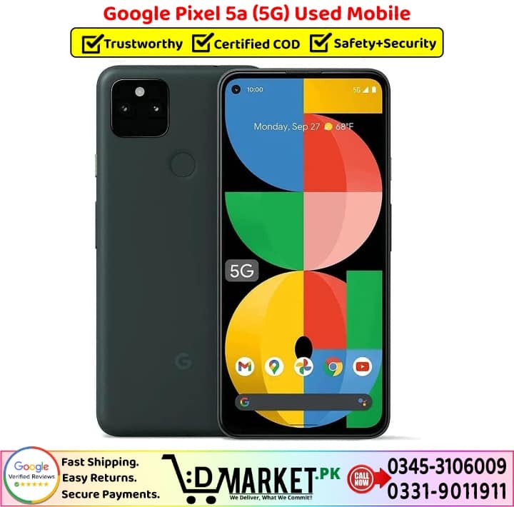 Google Pixel 5a 5G Used Price In Pakistan | Top-Notch!