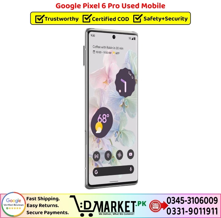 Google Pixel 6 Pro Used Price In Pakistan