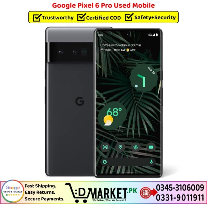 Google Pixel 6 Pro Used Price In Pakistan