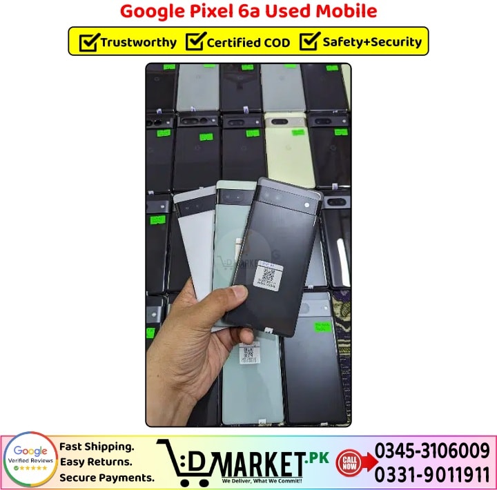 Google Pixel 6a Used Price In Pakistan