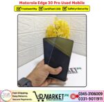 Motorola Edge 30 Pro Used Mobile Price In Pakistan