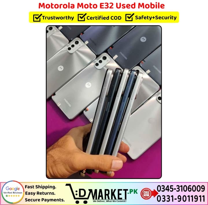 Motorola Moto E32 Used Price In Pakistan