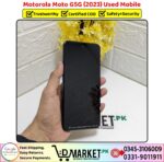 Motorola Moto G 2023 Used Price In Pakistan