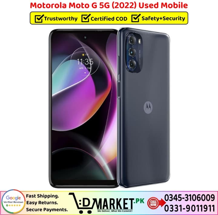 Motorola Moto G 2022 Used Mobile Price In Pakistan