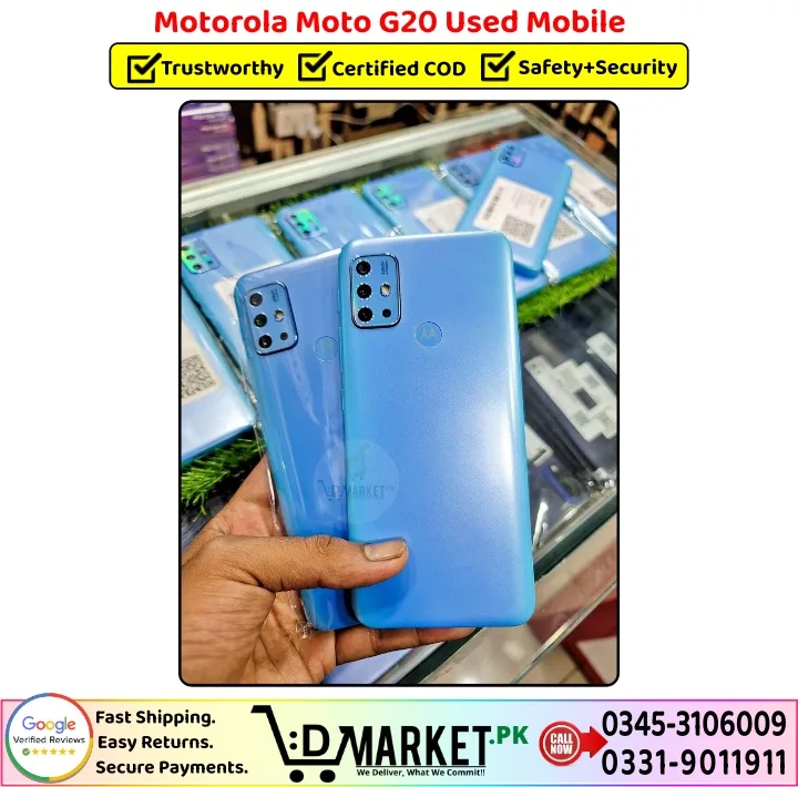 Motorola Moto G20 Used Price In Pakistan
