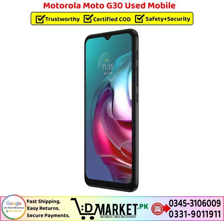Motorola Moto G30 Used Price In Pakistan 1 3