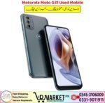 Motorola Moto G31 Used Mobile Price In Pakistan