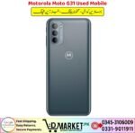 Motorola Moto G31 Used Mobile Price In Pakistan