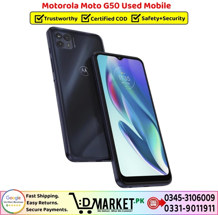 Motorola Moto G50 Used Price In Pakistan